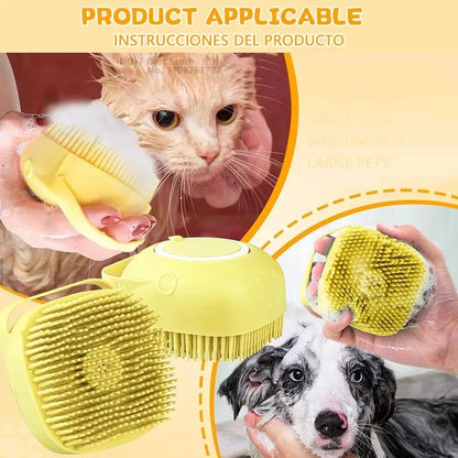 Dog Bath Brush Soap