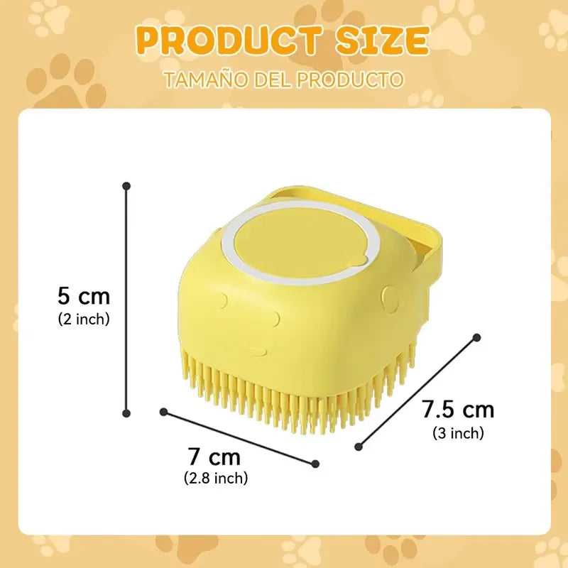 Dog Bath Brush Soap