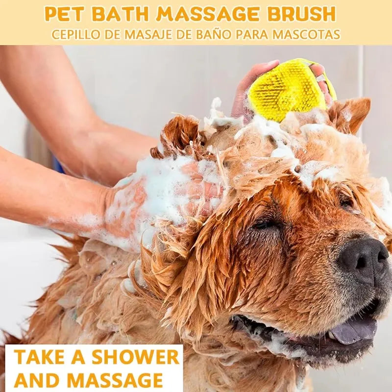 Dog Bath Brush Soap